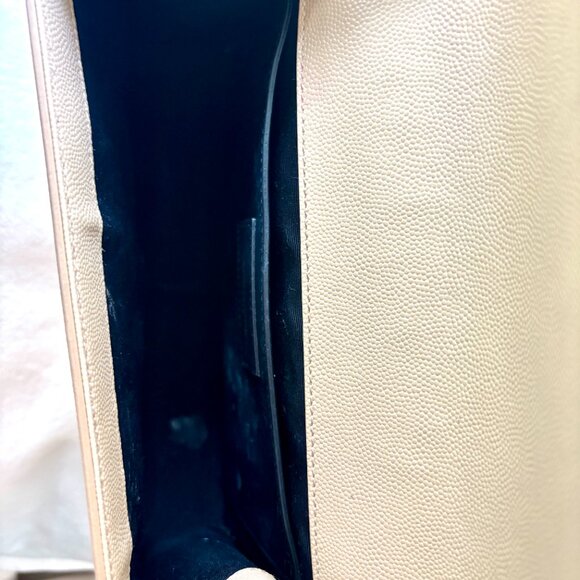 YSL Kate Medium Grain Beige Leather Gold Chain Bag - Picture 8 of 10